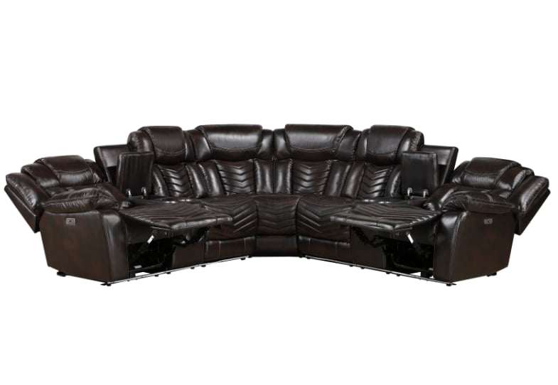 3-Piece Reclining Sofa Sectional