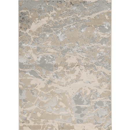 7'10" x 10'10" Sand Grey Asbury Rug