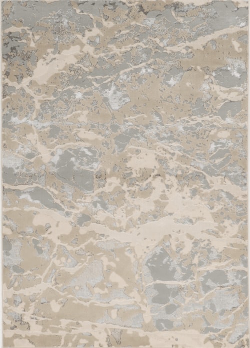 7'10" x 10'10" Sand Grey Asbury Rug