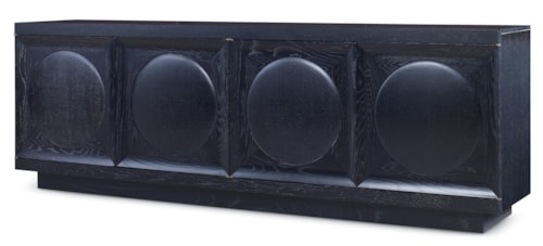 Contemporary 4-Door Credenza