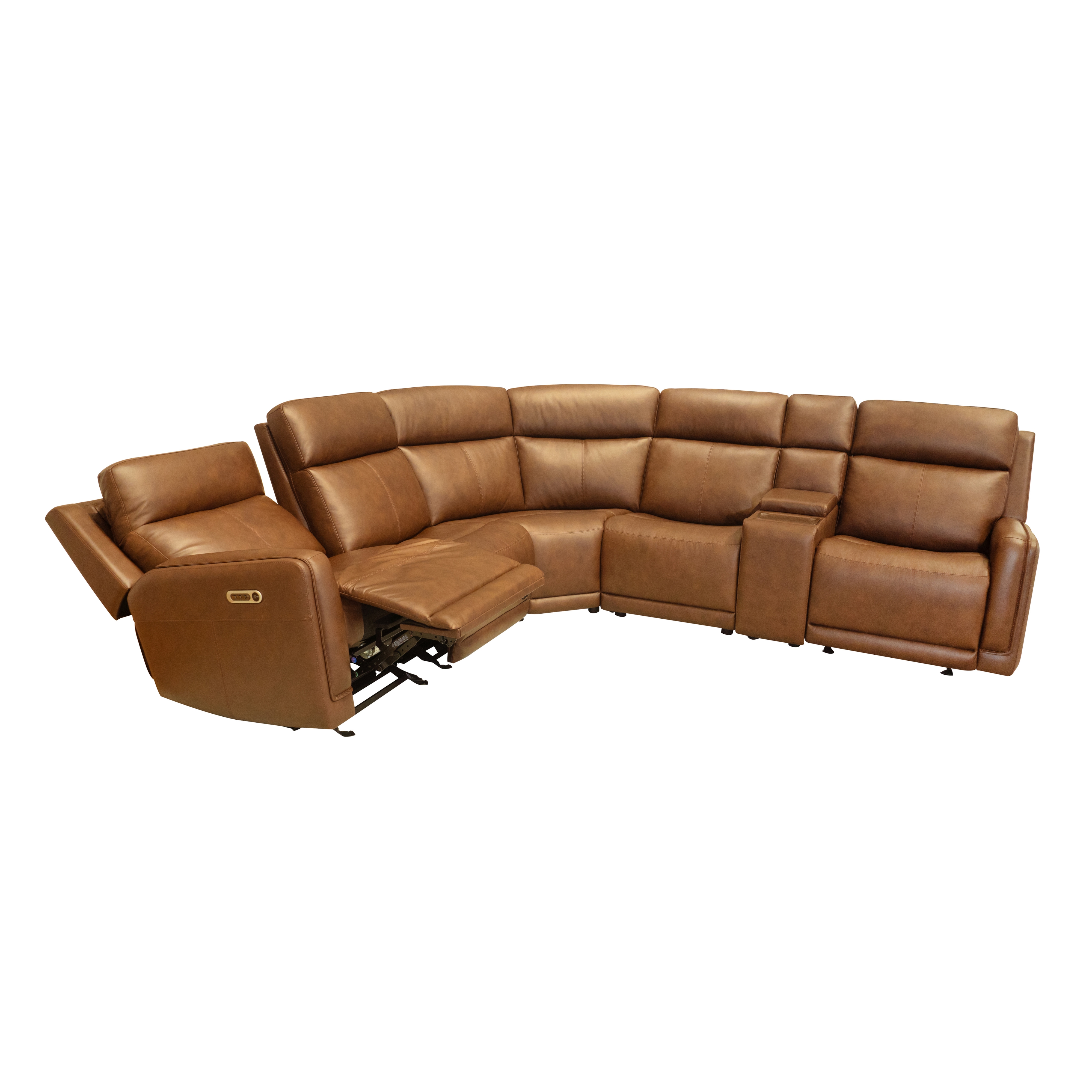 Flexsteel Alister 6-Piece Power Gliding Sectional Sofa