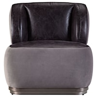 Contemporary Wing Back Accent Chair