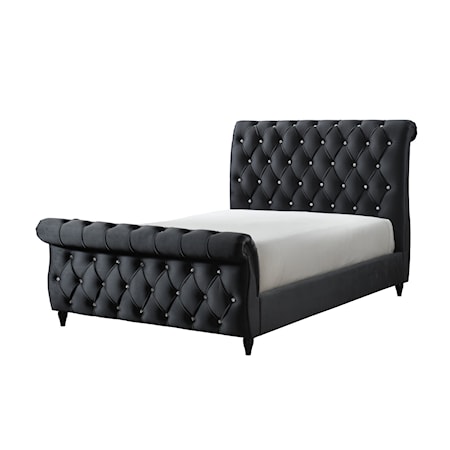 King Upholstered Bed