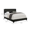 Accentrics Home Fashion Beds Full Upholstered Bed