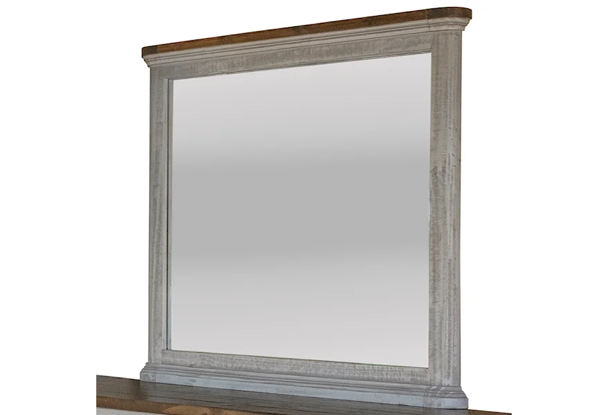 768 Luna Mirror by International Furniture Direct at Home Furnishings Direct