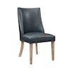 Powell Adler Dining Chair with Faux Leather Upholstery