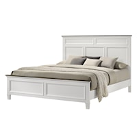 Everdeen Transitional Panel Bed - King