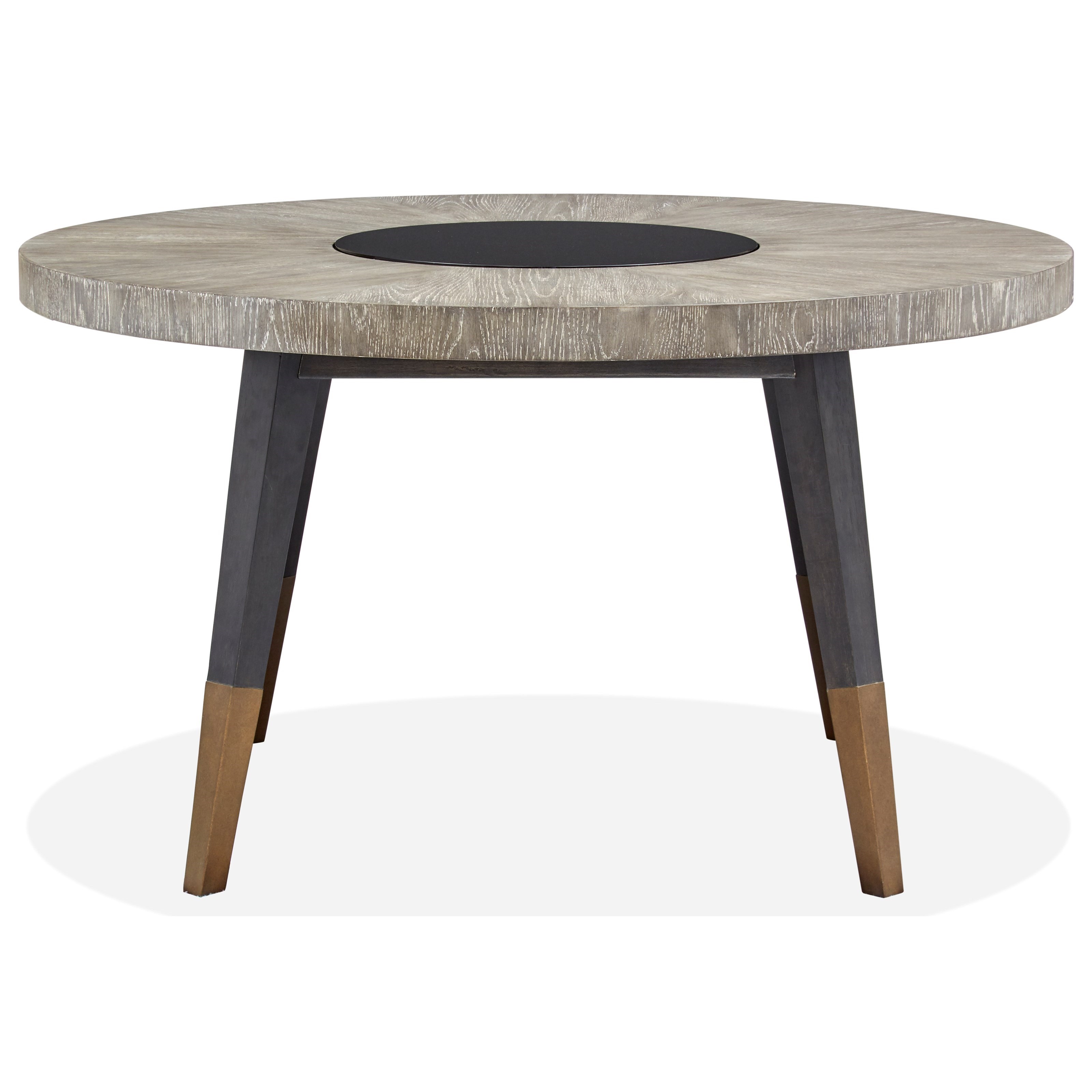 Magnussen Home Ryker Dining D5013-24 Transitional Round Dining Table ...