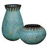 Uttermost Bisbee Bisbee Turquoise Vases S/2