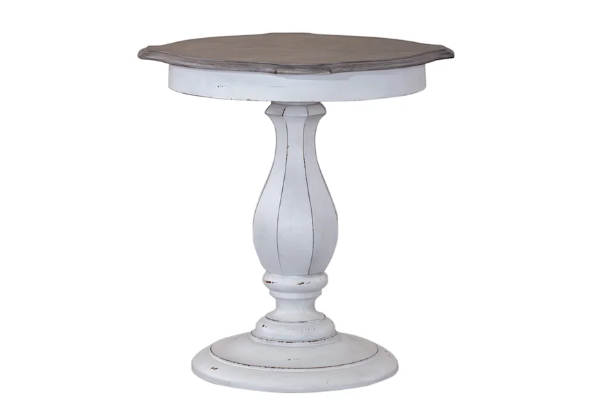 Magnolia Manor Round Accent Table by Liberty Furniture at VanDrie Home Furnishings