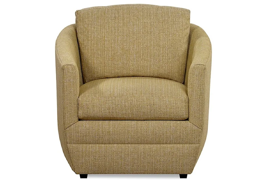 7279 Upholstered Accent Barrel Chair by Huntington House at Thornton Furniture