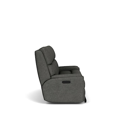 Power Reclining Sofa with Power Headrests