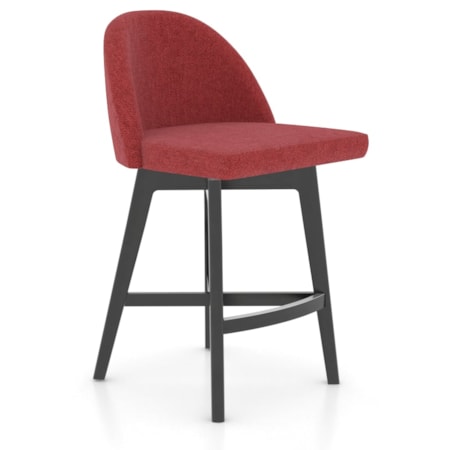 Upholstered Swivel Stool