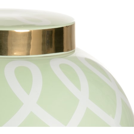 Sarah Ginger Jar - Pistachio