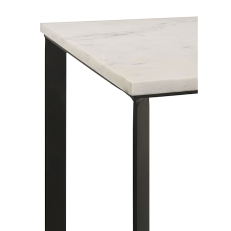 Tobin Marble Top End Table and