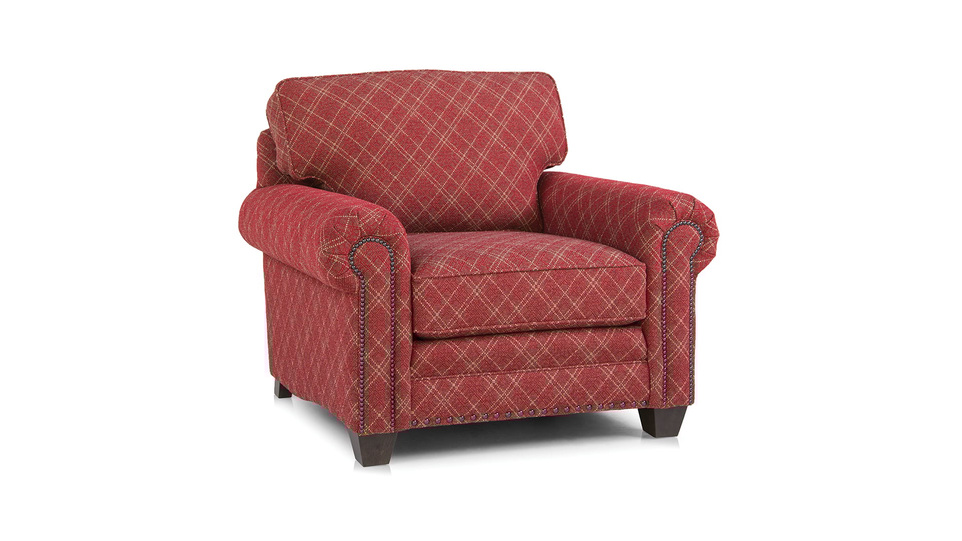 Chair with Nailhead Trim