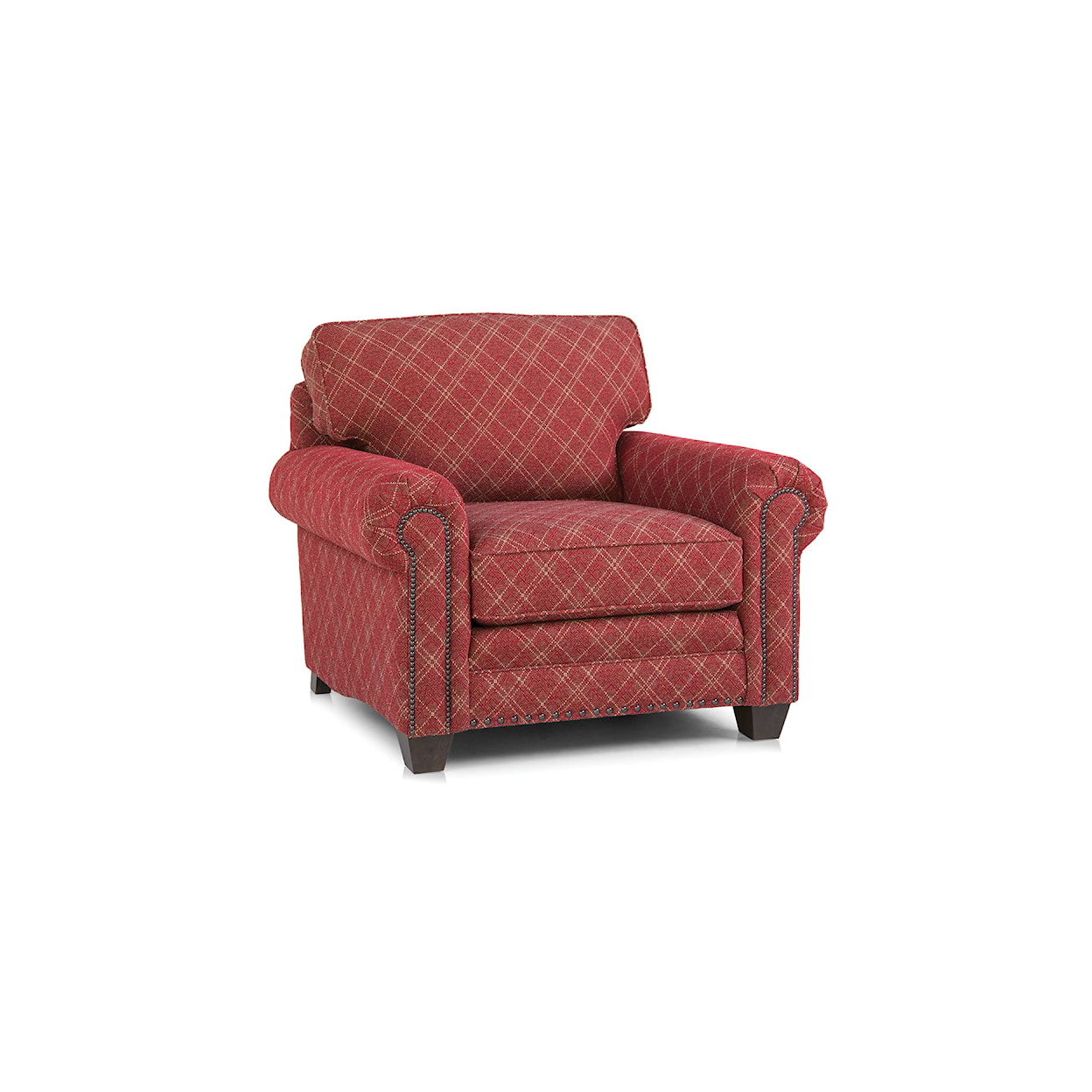 Smith Brothers 235 Chair with Nailhead Trim