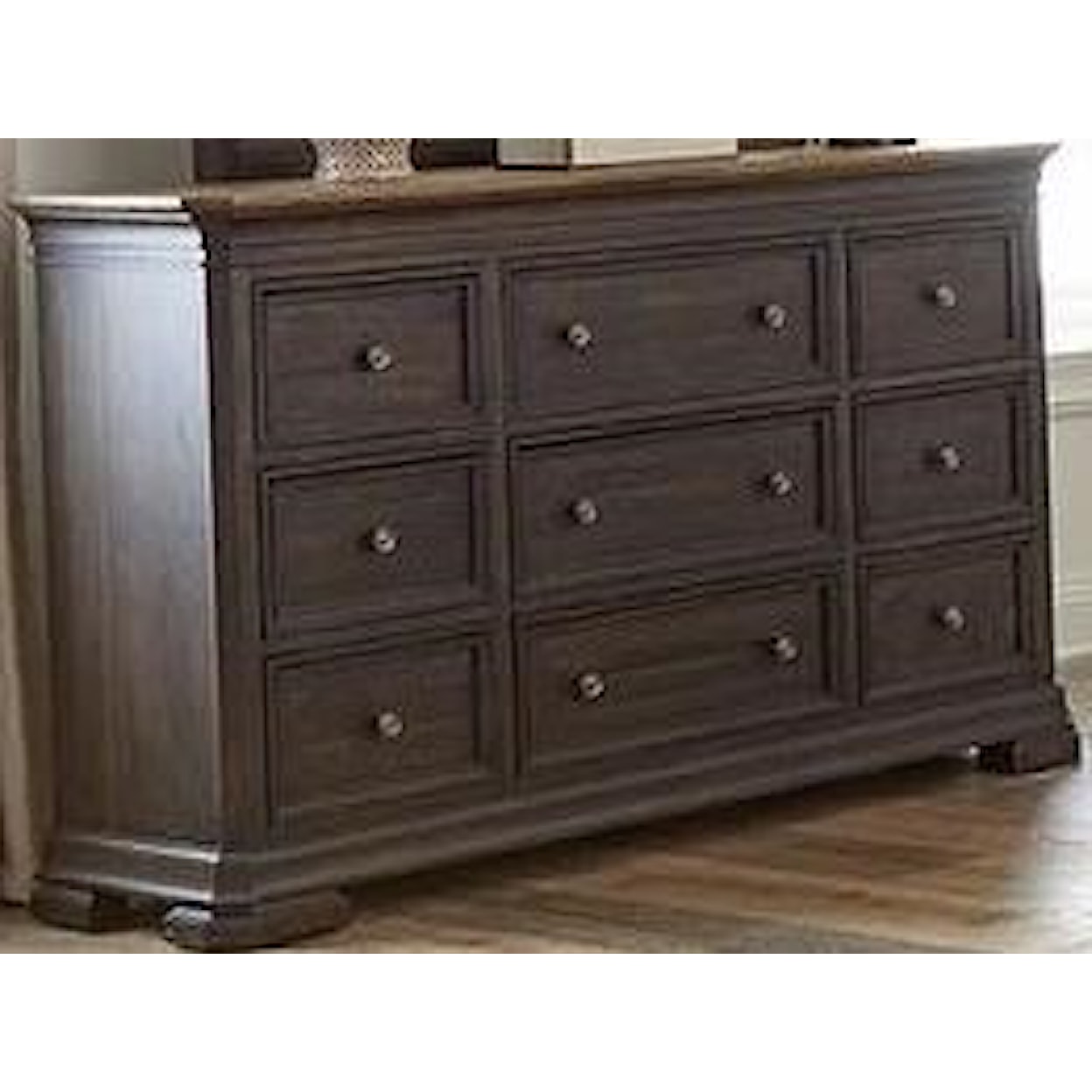 Virginia Furniture Market Solid Wood Brossard Collection Dresser