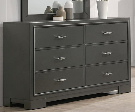 Contemporary 6-Drawer Dresser