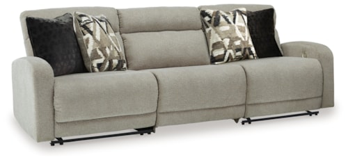 3-Piece Power Reclining Sectional Sofa