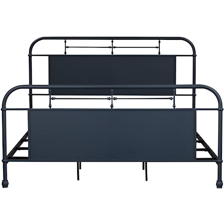 King Metal Bed