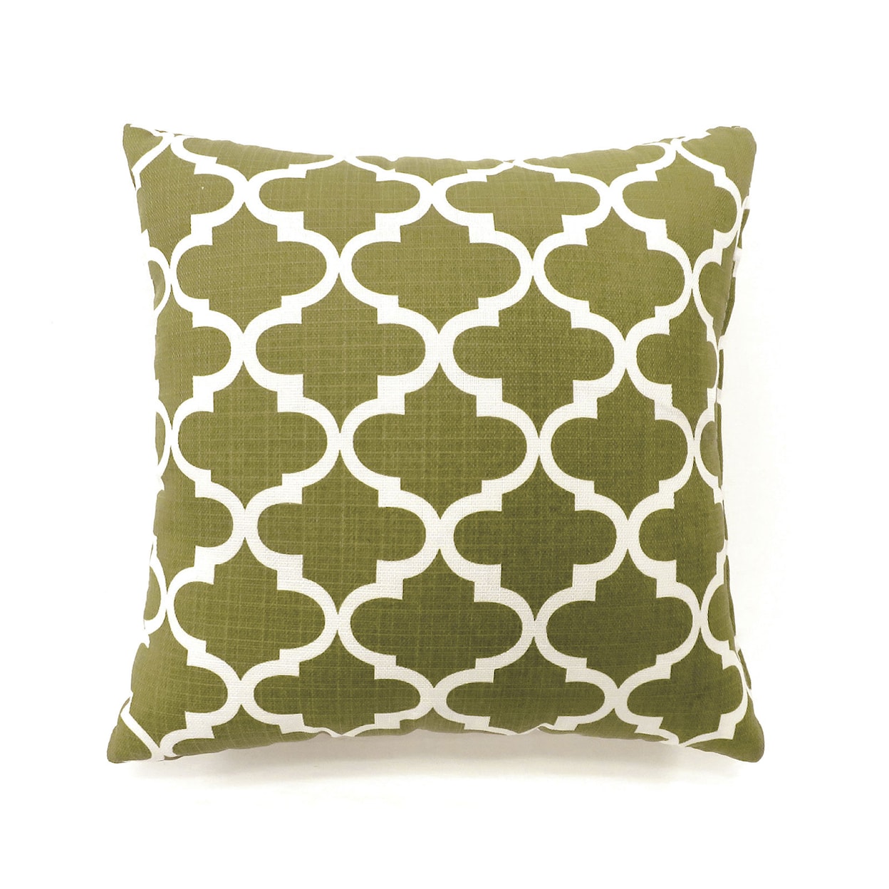 Furniture of America Xia Set of Two 18" X 18" Pillows, Green