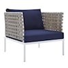 Modway Harmony Outdoor Aluminum Armchair