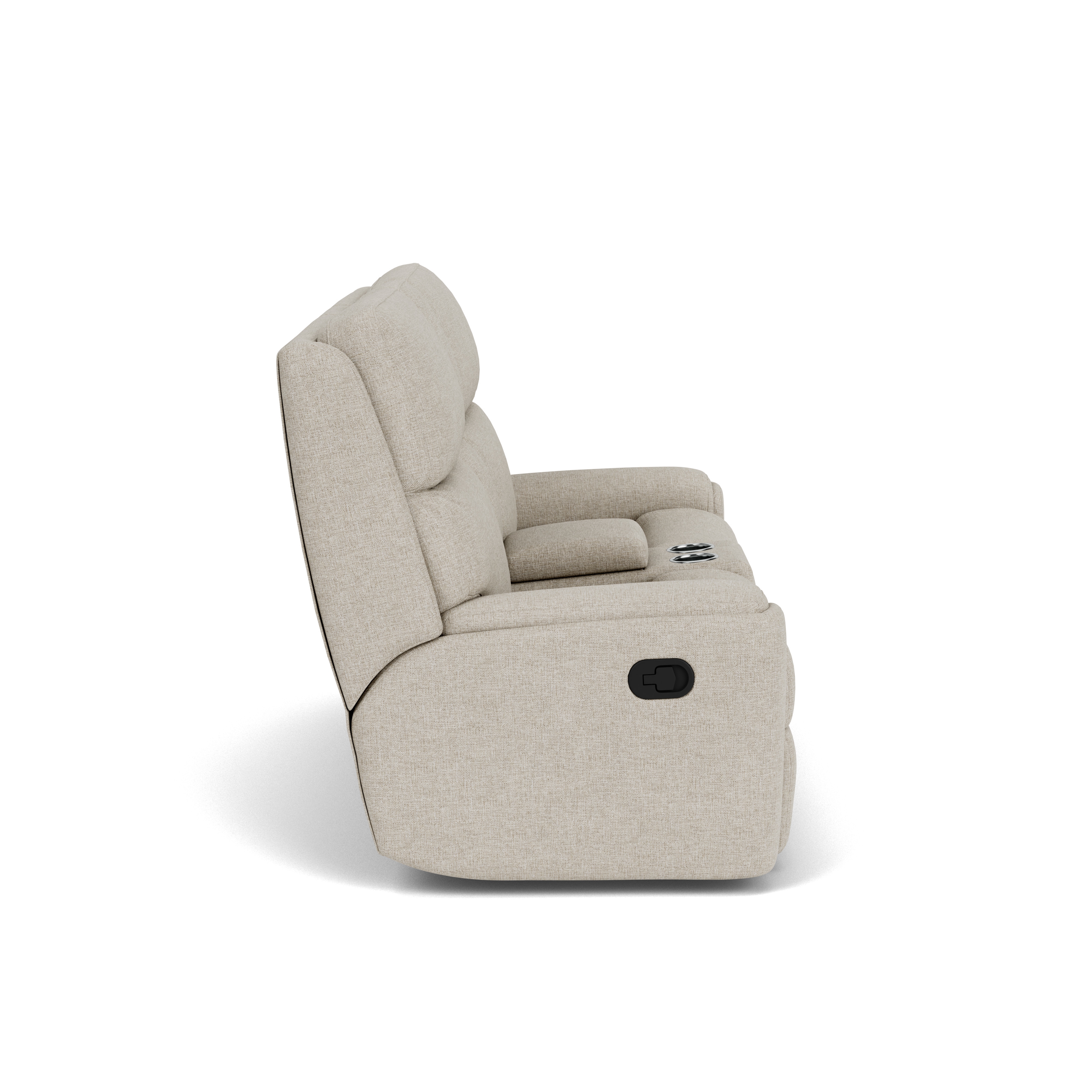 Flexsteel Rio Reclining Loveseat with Console