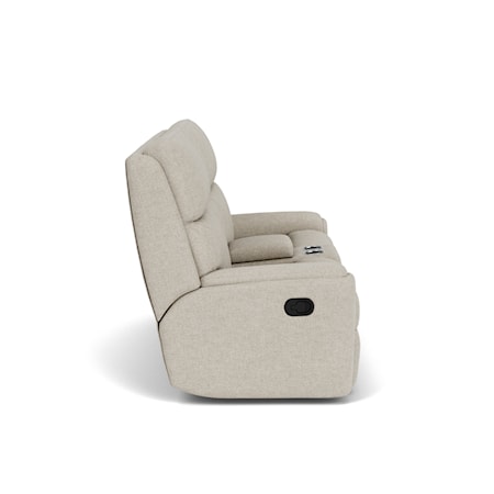 Reclining Loveseat with Console