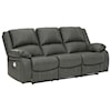 Ashley Signature Design Calderwell Reclining Power Sofa