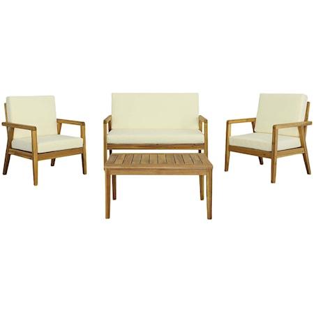 Outdoor Seating Set (4 Piece)