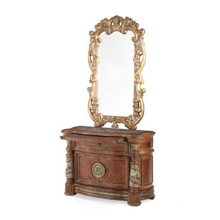 Bachelor&apos;s Chest with Mirror