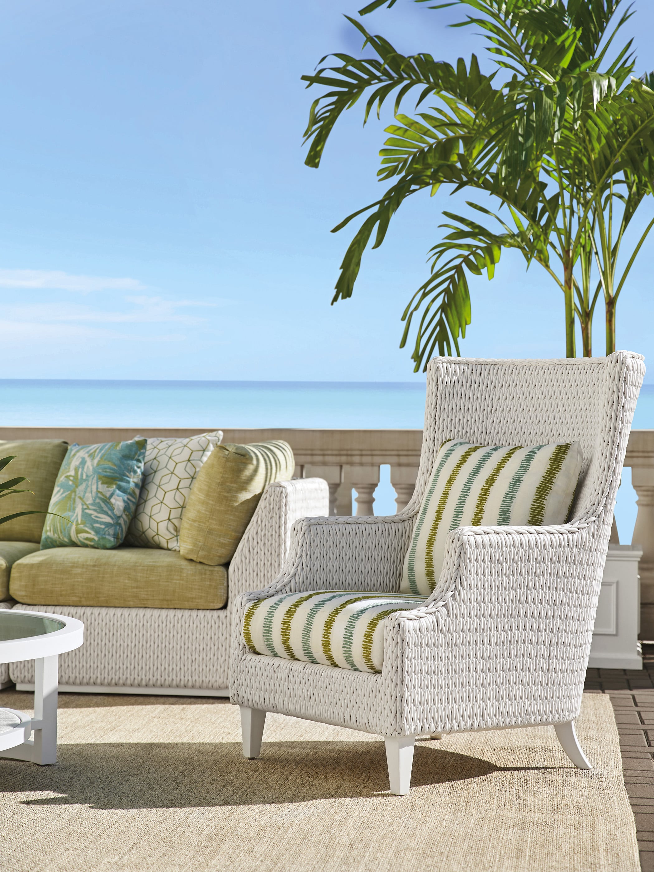 Tommy Bahama Outdoor Living Ocean Breeze Promenade Outdoor Wing Chair