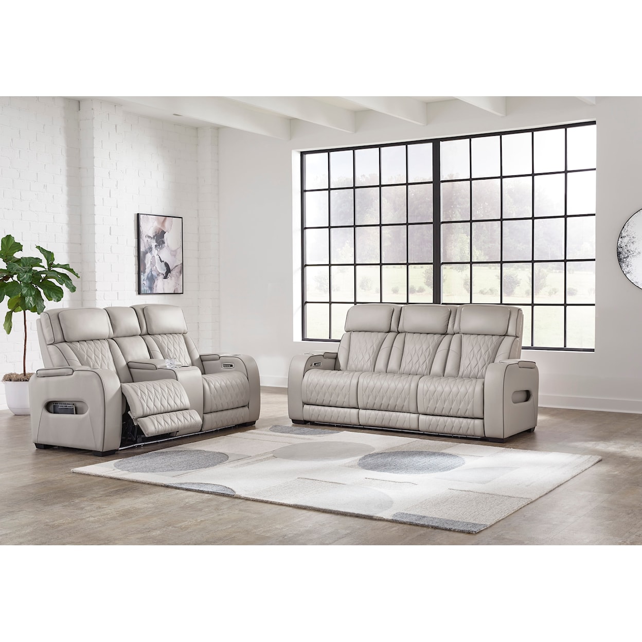 Ashley Furniture Signature Design Boyington Living Room Set