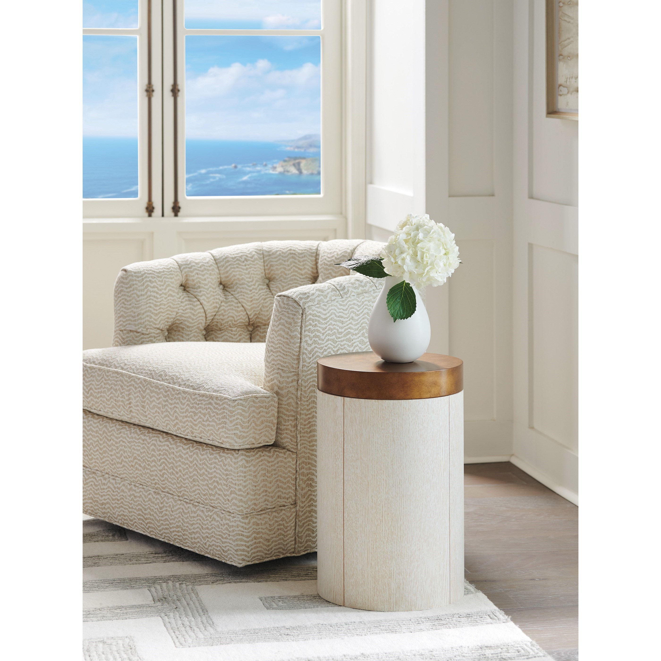 Barclay Butera Carmel Crest Round End Table