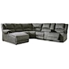 Signature Design by Ashley Benlocke Reclining Sectional