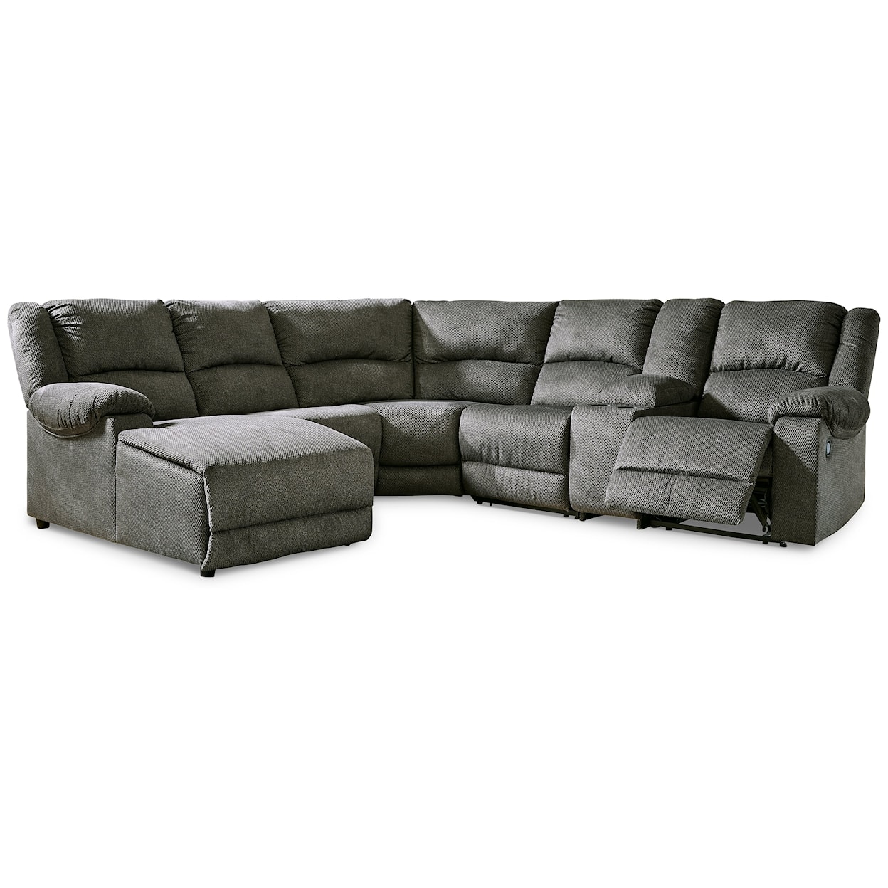 Ashley Furniture Signature Design Benlocke Reclining Sectional