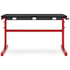 Signature Design by Ashley Lynxtyn Adjustable Height Home Office Desk