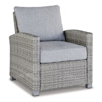 Casual All-Weather Resin Wicker Outdoor Lounge Chair