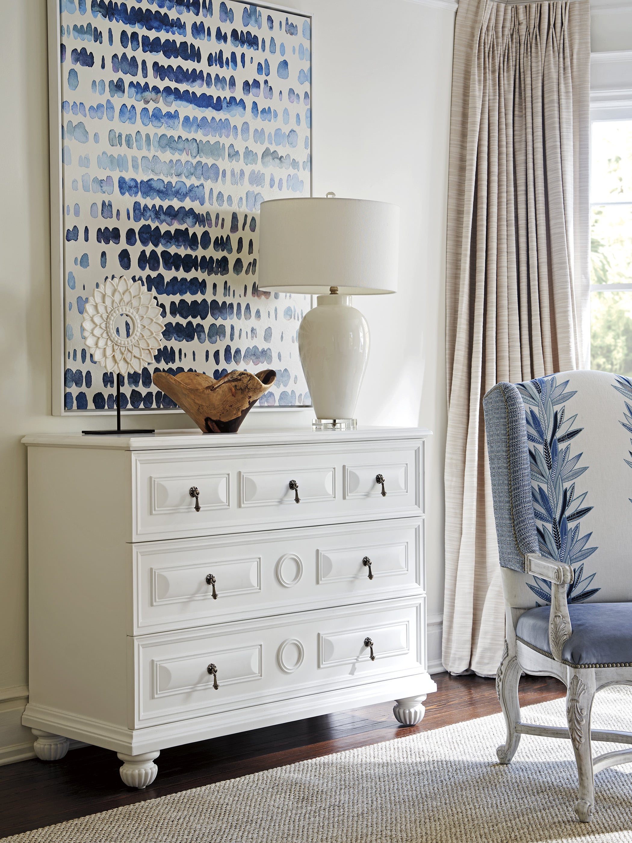 Barclay Butera Villa Blanca Cannes Single Dresser