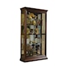 Pulaski Furniture Curios Living Room Sliding Door Curio Cabniet