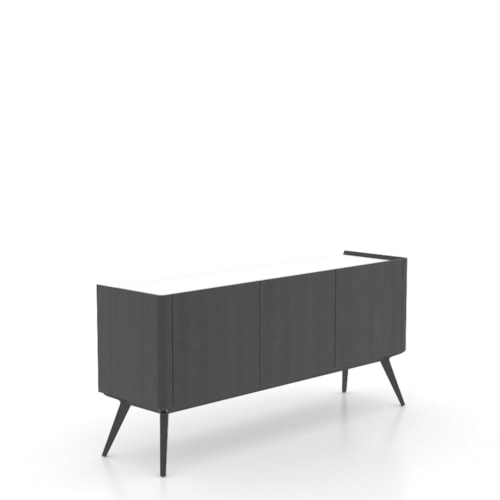 Contemporary 3-Door Buffet
