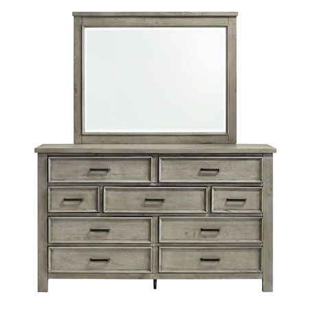 Dresser Landscape Mirror