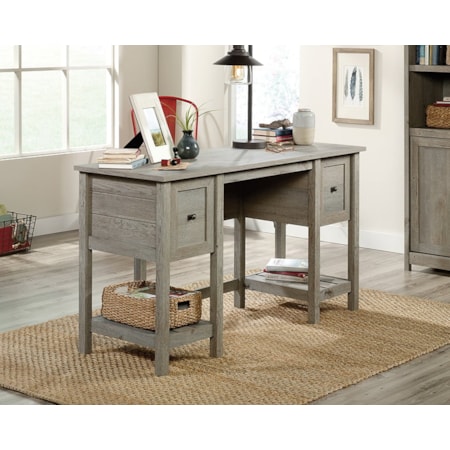 Double Pedestal Desk