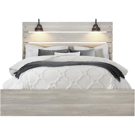 White Full Bed