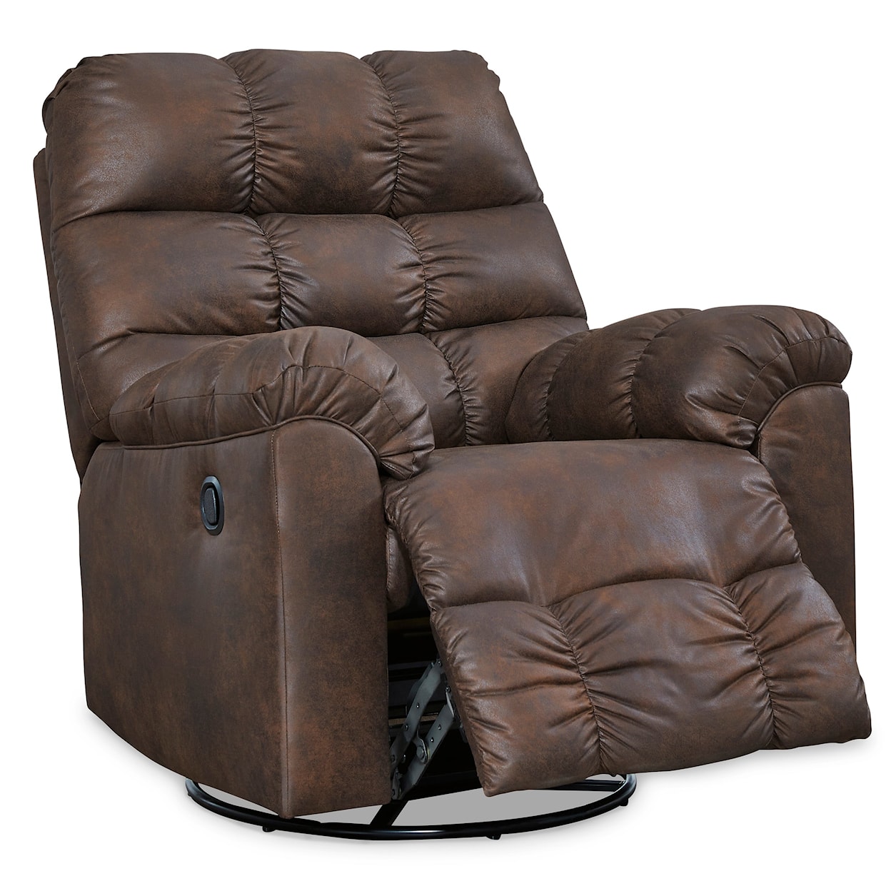 Signature Design by Ashley Furniture Derwin Swivel Glider Recliner