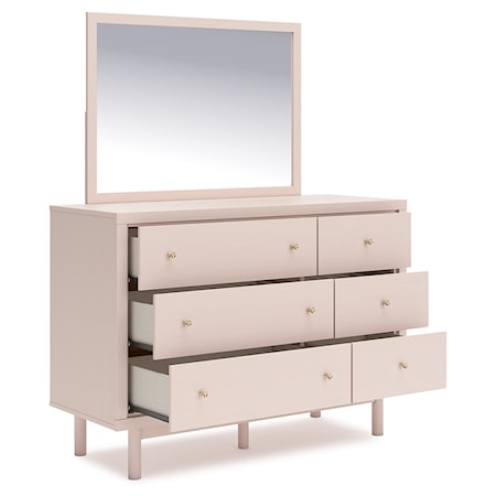 Dresser And Mirror