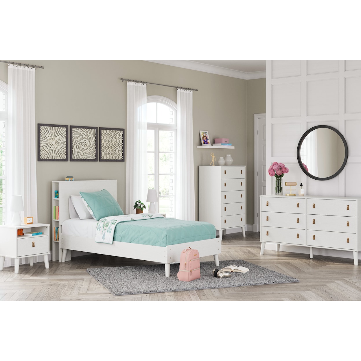 StyleLine Aprilyn Twin Bedroom Set