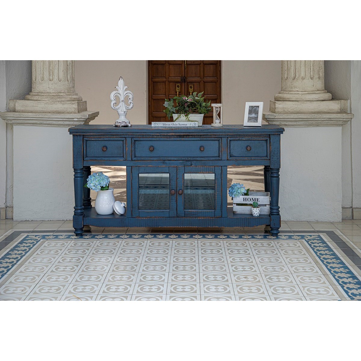 3-Drawer 70" TV Stand