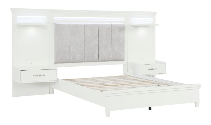 3-Piece Queen Wall Bed